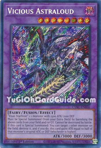 Yu-Gi-Oh Card: Vicious Astraloud
