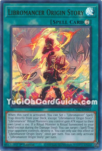 Yu-Gi-Oh Card: Libromancer Origin Story