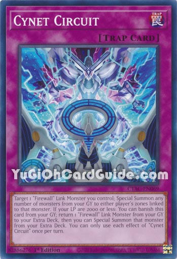 Yu-Gi-Oh Card: Cynet Circuit