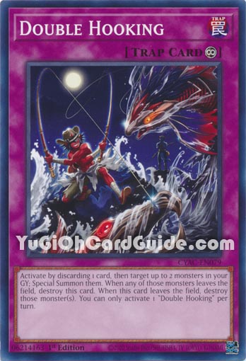 Yu-Gi-Oh Card: Double Hooking