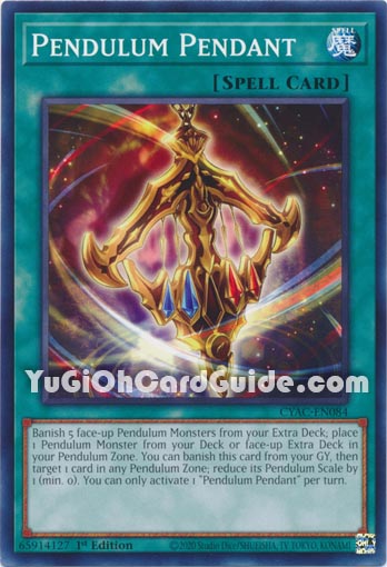 Yu-Gi-Oh Card: Pendulum Pendant