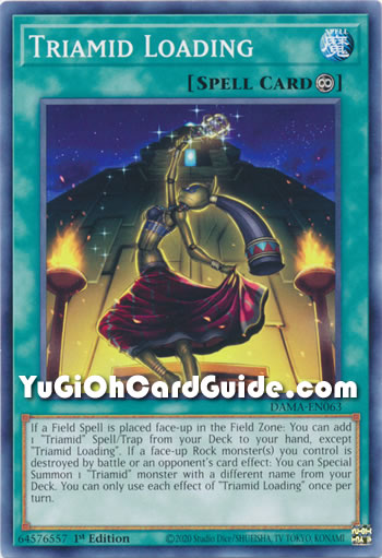 Yu-Gi-Oh Card: Triamid Loading