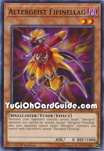 Yu-Gi-Oh Card: Altergeist Fifinellag