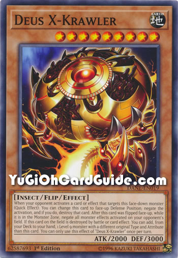 Yu-Gi-Oh Card: Deus X-Krawler
