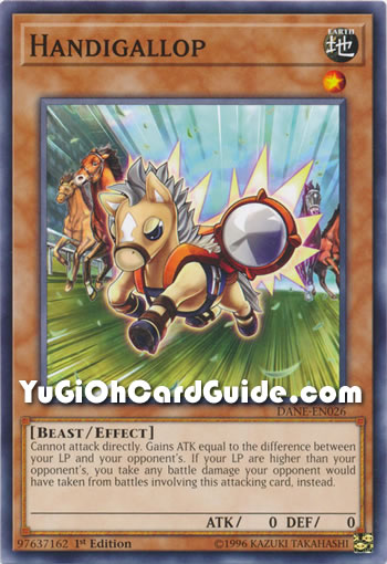 Yu-Gi-Oh Card: Handigallop