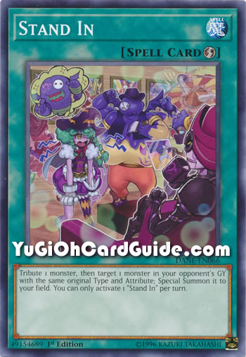 Yu-Gi-Oh Card: Stand In