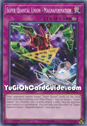 Yu-Gi-Oh Card: Super Quantal Union - Magnaformation