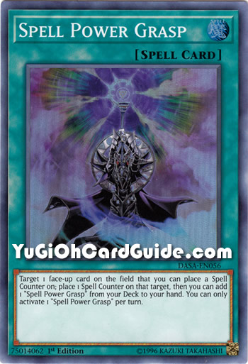 Yu-Gi-Oh! - Hechizo Power Grasp - OP07-EN020 - Común - Edición Ilimitada - Paquete De Torneo OTS 7
