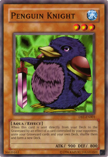 Yu-Gi-Oh Card: Penguin Knight