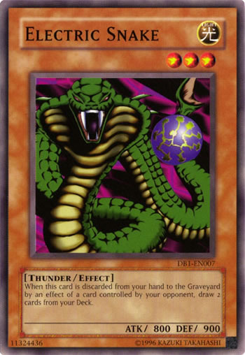 Yu-Gi-Oh Card: Electric Snake