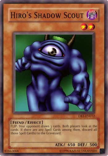Yu-Gi-Oh Card: Hiro's Shadow Scout