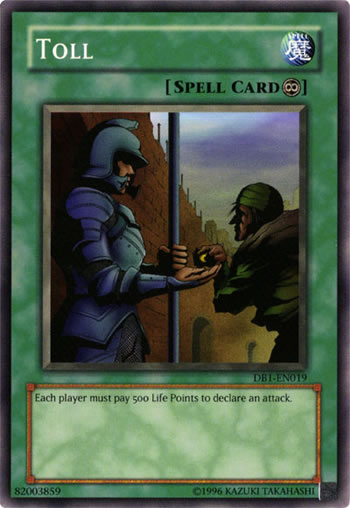 Yu-Gi-Oh Card: Toll