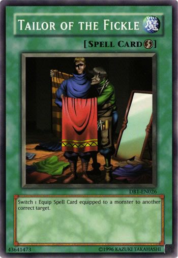 Yu-Gi-Oh Card: Tailor of the Fickle