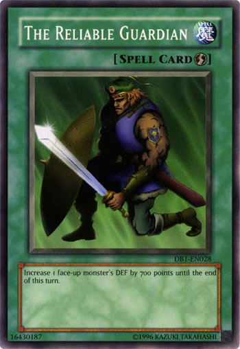 Yu-Gi-Oh Card: The Reliable Guardian