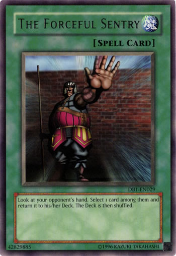 Yu-Gi-Oh Card: The Forceful Sentry