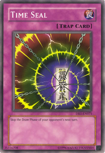 Yu-Gi-Oh Card: Time Seal