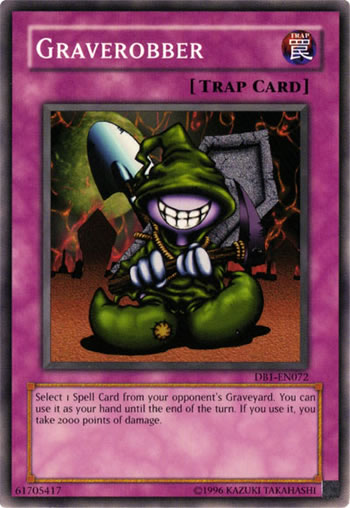 Yu-Gi-Oh Card: Graverobber
