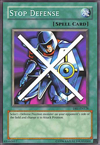 Yu-Gi-Oh Card: Stop Defense
