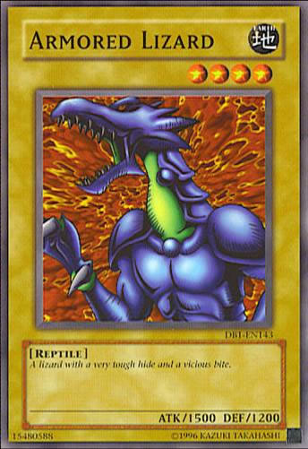 Yu-Gi-Oh Card: Armored Lizard