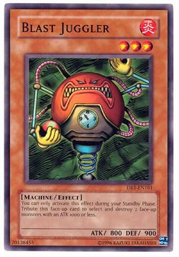 Yu-Gi-Oh Card: Blast Juggler