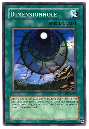 Yu-Gi-Oh Card: Dimensionhole