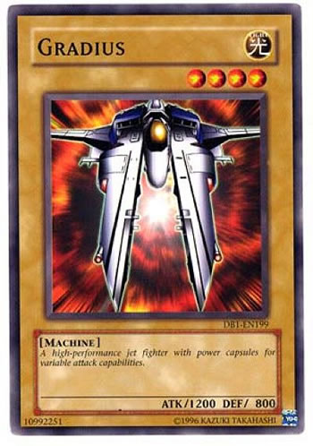 Yu-Gi-Oh Card: Gradius