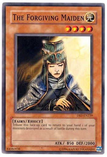 Yu-Gi-Oh Card: The Forgiving Maiden
