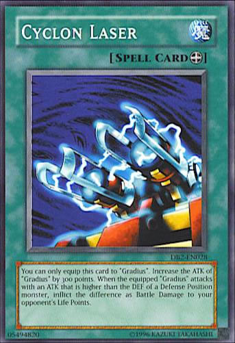 Yu-Gi-Oh Card: Cyclon Laser