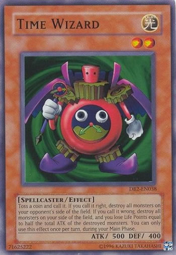 Yu-Gi-Oh Card: Time Wizard