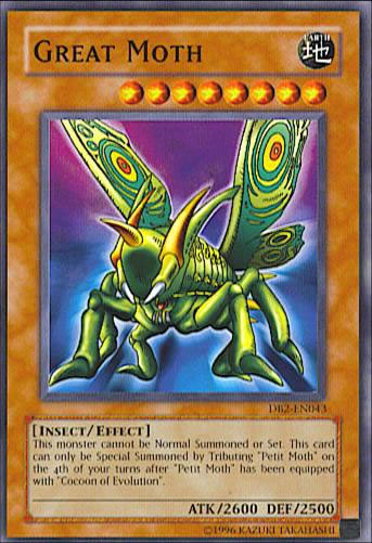 Yu-Gi-Oh Card: Great Moth