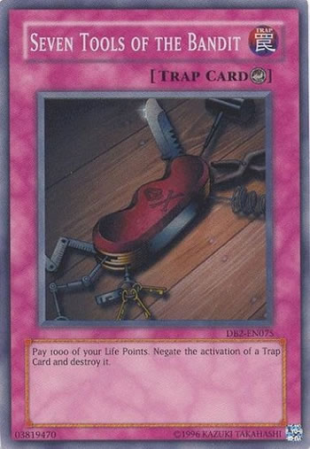 Yu-Gi-Oh Card: Seven Tools of the Bandit