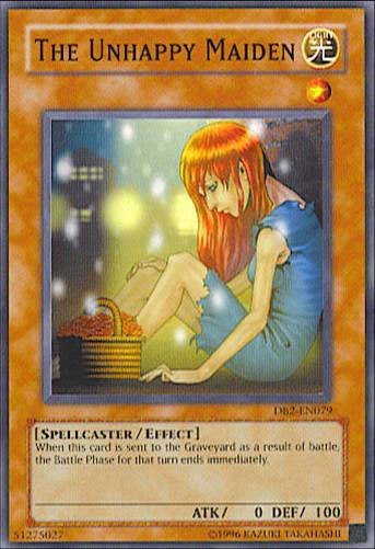 Yu-Gi-Oh Card: The Unhappy Maiden