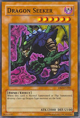 Yu-Gi-Oh Card: Dragon Seeker