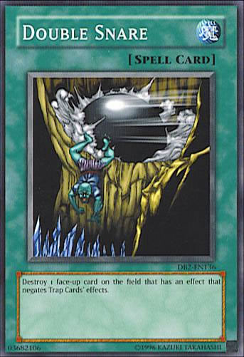 Yu-Gi-Oh Card: Double Snare