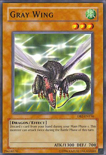 Yu-Gi-Oh Card: Gray Wing