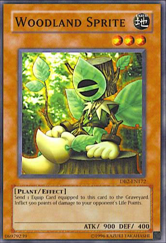 Yu-Gi-Oh Card: Woodland Sprite
