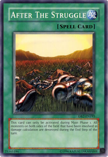 Yu-Gi-Oh Card: After the Struggle (F.K.A. After Genocide)