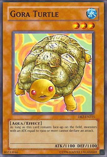 Yu-Gi-Oh Card: Gora Turtle