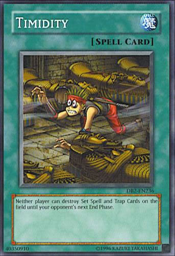Yu-Gi-Oh Card: Timidity