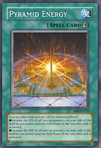 Yu-Gi-Oh Card: Pyramid Energy