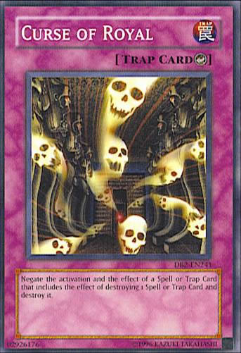 Yu-Gi-Oh Card: Curse of Royal