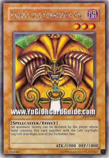 Yu Gi Oh Exodia The Forbidden One