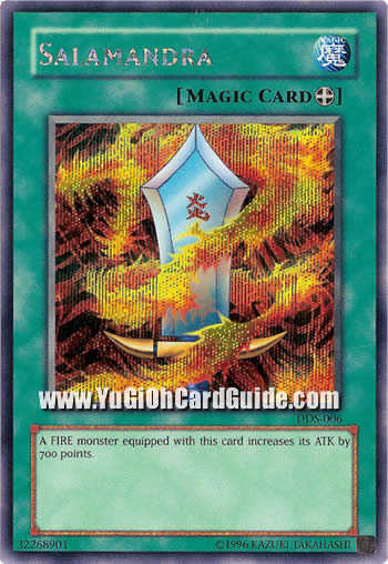 Yu-Gi-Oh Card: Salamandra