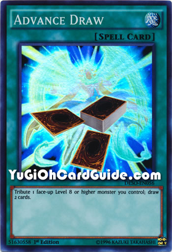 Yu-Gi-Oh Card: Advance Draw