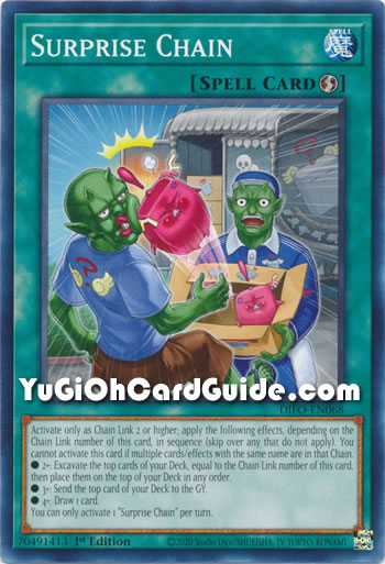 Yu-Gi-Oh Card: Surprise Chain