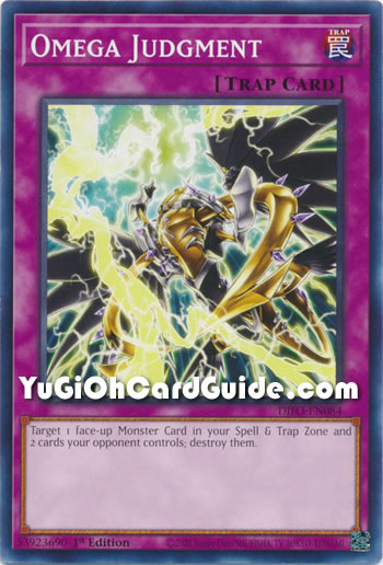 Yu-Gi-Oh Card: Omega Judgment