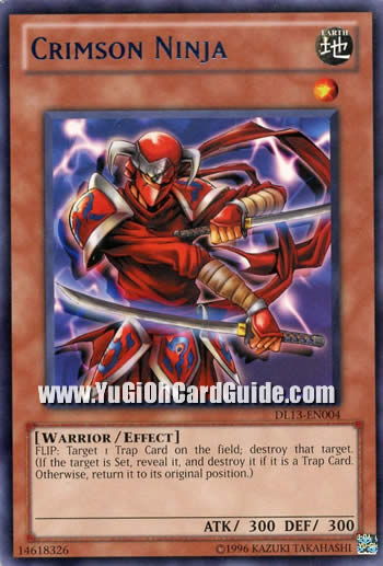 Yu-Gi-Oh Card: Crimson Ninja