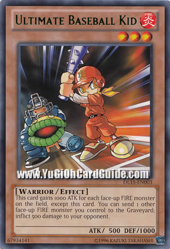 Yu-Gi-Oh Card: Ultimate Baseball Kid