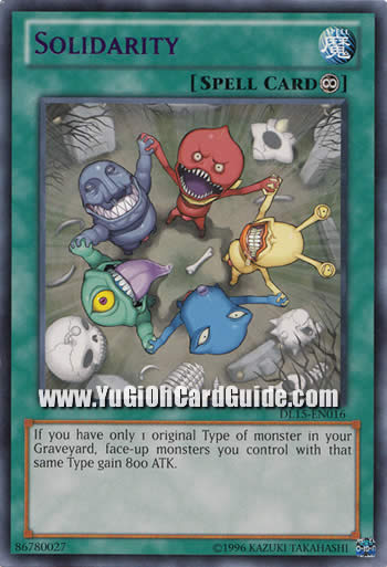 Yu-Gi-Oh Card: Solidarity