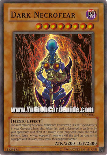 Yu-Gi-Oh! Dark Necrofear Card - LED5-EN006 Common 1st Edition, Legendary Duelists Immortal Destiny - View #6